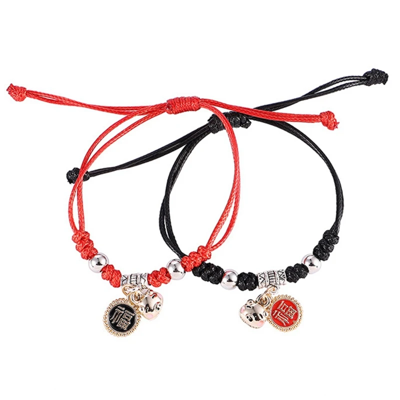 Браслет ручной работы Lucky Red Rope женские подарочные браслеты и ювелирные