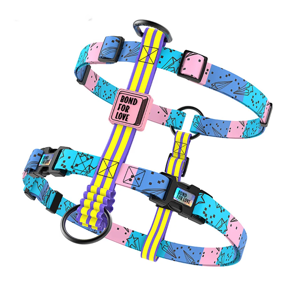 Printed Dog Pet Harness Dog Chest Collar Pet Adjustable Vest 4 Size S M L XL For Small Medium Big Dogs German Shepard
Printed Dog Pet Harness Dog Chest Collar Pet Adjustable Vest 4 Size S M L XL For Small Medium Big Dogs German Shepard