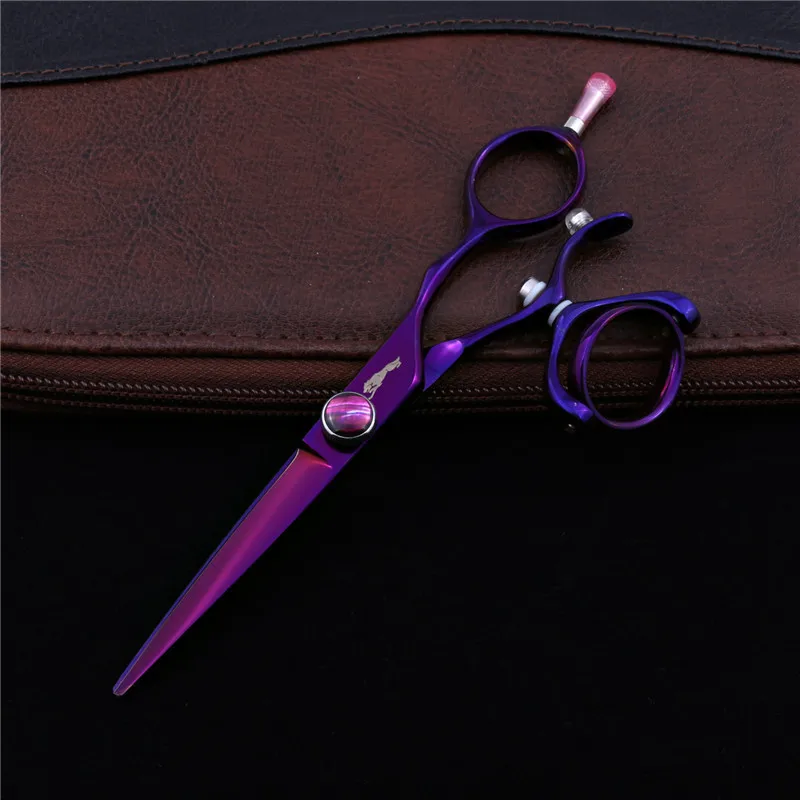 5.5 inch Purple Hair Scissors Professional 360 Degree Rotate Salon Hair Shears Swivel Hairdressing Scissors Barber-Shop-Supplies
5.5 inch Purple Hair Scissors Professional 360 Degree Rotate Salon Hair Shears Swivel Hairdressing Scissors Barber-Shop-Supplies
