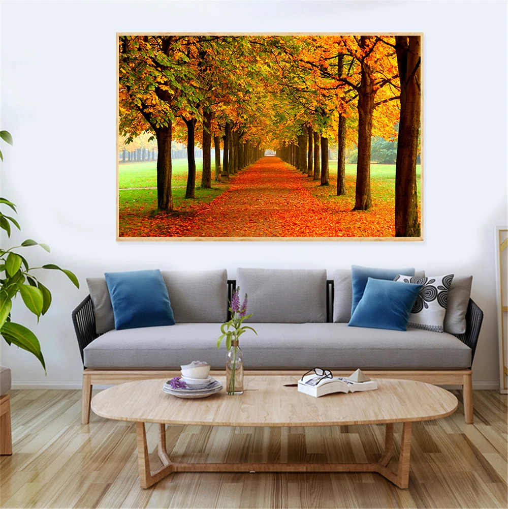 Wall Art Season Picture Autumn Landscape Canvas Painting Golden Yellow Leaf Tree Poster Modern Home Decor Living Room Cuadros
Wall Art Season Picture Autumn Landscape Canvas Painting Golden Yellow Leaf Tree Poster Modern Home Decor Living Room Cuadros