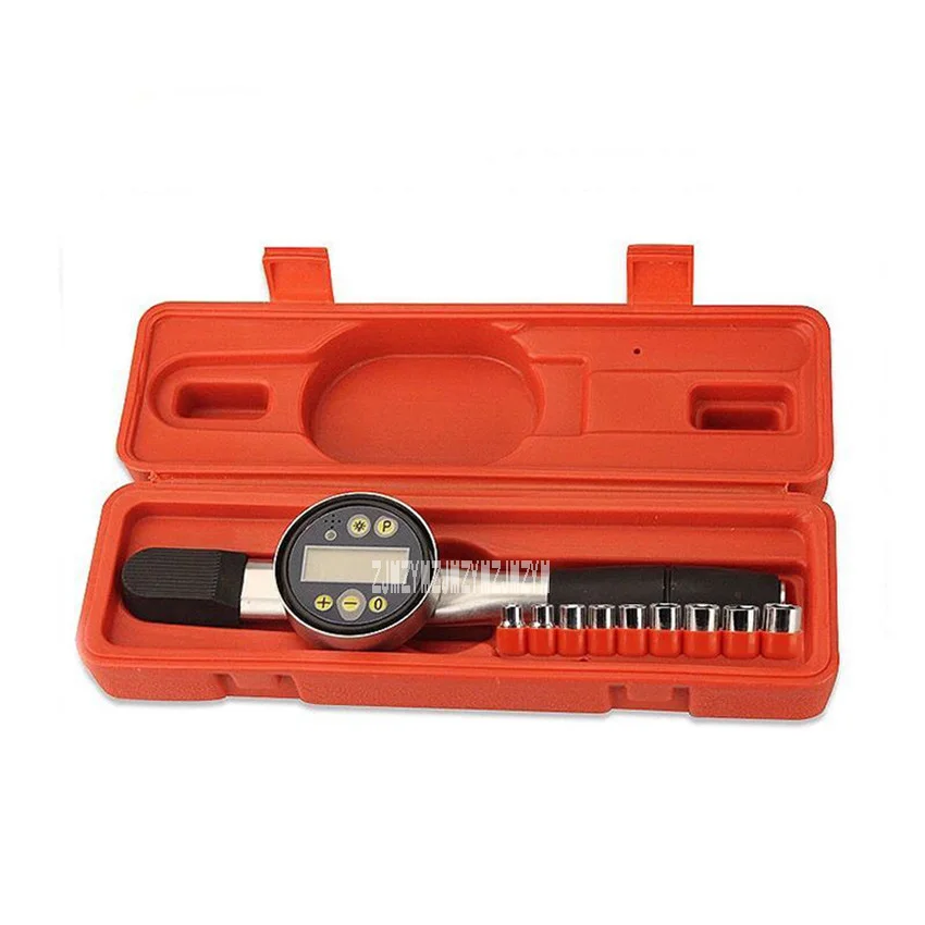 New Arrival 2-10N.M Digital Display Torque Wrench Dial Test Torque Wrench Nickel-chromium Alloy Steel Force Measuring Tool 1.5V
New Arrival 2-10N.M Digital Display Torque Wrench Dial Test Torque Wrench Nickel-chromium Alloy Steel Force Measuring Tool 1.5V