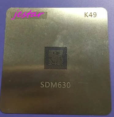 Фото BGA трафарет reball для ЦП SDM630 630|stencils for reballing|stencil bgastencil reballing |