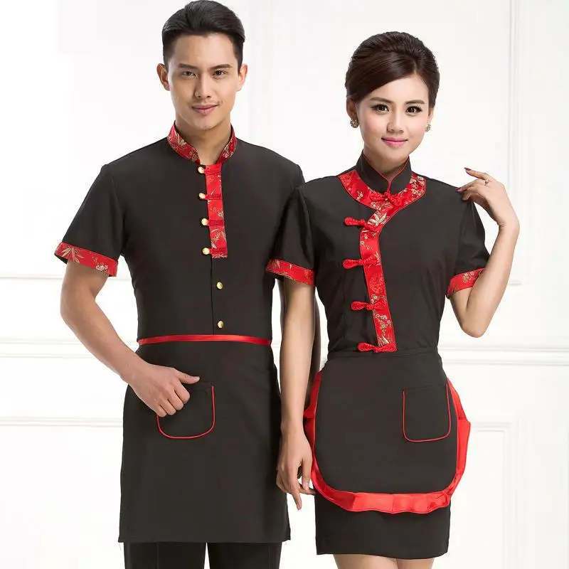The Hotel Restaurant Waiter Work Wear Summer Clothing Hot Pot Hotel Restaurant With Barbecue Farm Musicians Half Sleeve J257
The Hotel Restaurant Waiter Work Wear Summer Clothing Hot Pot Hotel Restaurant With Barbecue Farm Musicians Half Sleeve J257