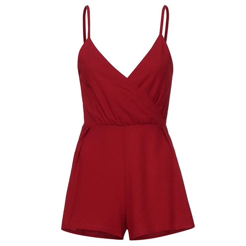 Bigsweety Sleeveless Spaghetti Strap Romper Fashion Summer Playsuits For Women Sexy Deep V Neck Clubwear Bodycon Party Jumpsuit
Bigsweety Sleeveless Spaghetti Strap Romper Fashion Summer Playsuits For Women Sexy Deep V Neck Clubwear Bodycon Party Jumpsuit