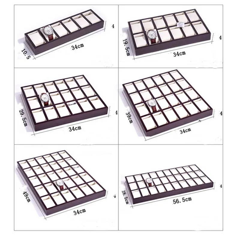 New Large-Capacity Watch Storage Box Counter Display Box Men And Women Watch Display Plate Watch Box Holder Storage Case Trays
New Large-Capacity Watch Storage Box Counter Display Box Men And Women Watch Display Plate Watch Box Holder Storage Case Trays