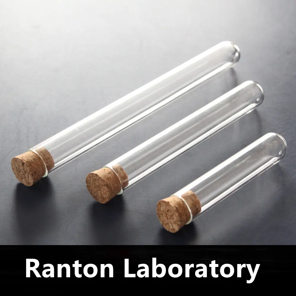 High Quality Borosilicate Round Bottom Glass Test Tube With Cork Stopper 20*100/120/150/200mm Clear Glass 10pcs/lot
High Quality Borosilicate Round Bottom Glass Test Tube With Cork Stopper 20*100/120/150/200mm Clear Glass 10pcs/lot