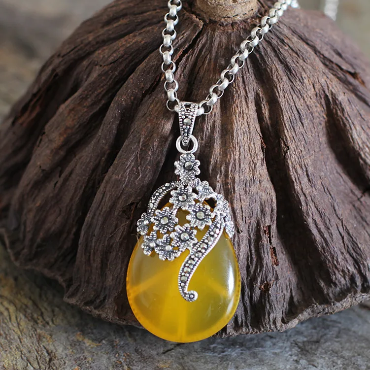 Handmade Thai Silver Necklace Pendants 925 Sterling Silver Pendants Vintage Fine Jewelry Pendant Birthday gift Freeshipping
Handmade Thai Silver Necklace Pendants 925 Sterling Silver Pendants Vintage Fine Jewelry Pendant Birthday gift Freeshipping