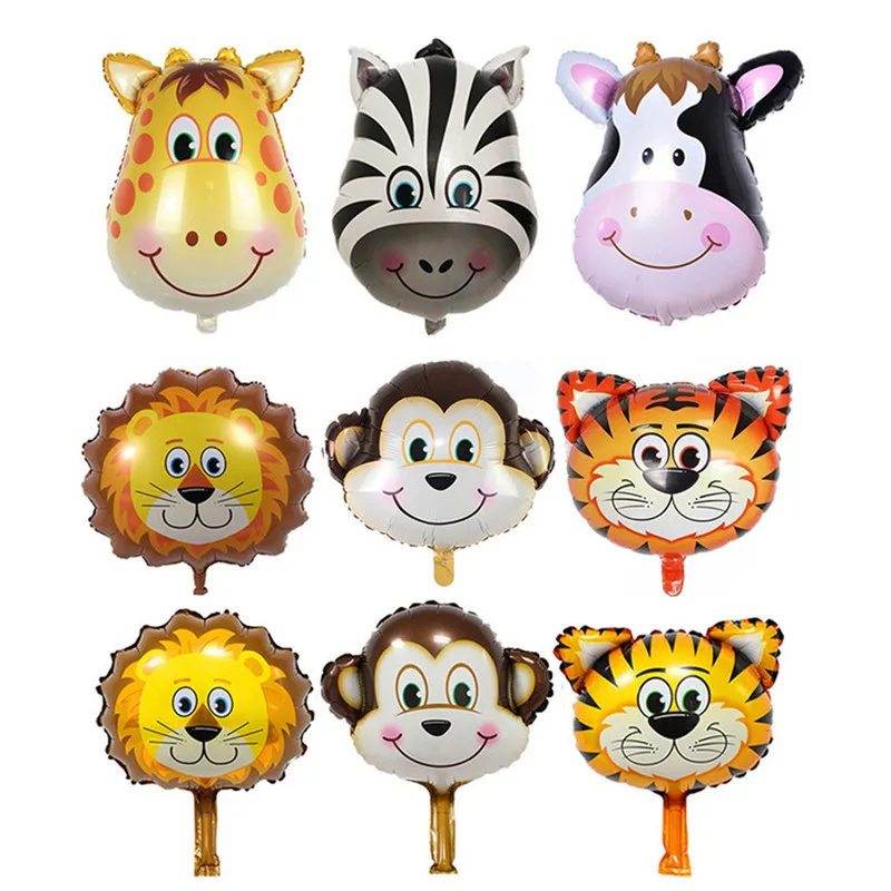 6pcs Safari Party Theme Animal Ballons Jungle Party Zoo Inflatable Foil Balloons Air Kit Kids Birthday Party Decorations Baloon
6pcs Safari Party Theme Animal Ballons Jungle Party Zoo Inflatable Foil Balloons Air Kit Kids Birthday Party Decorations Baloon