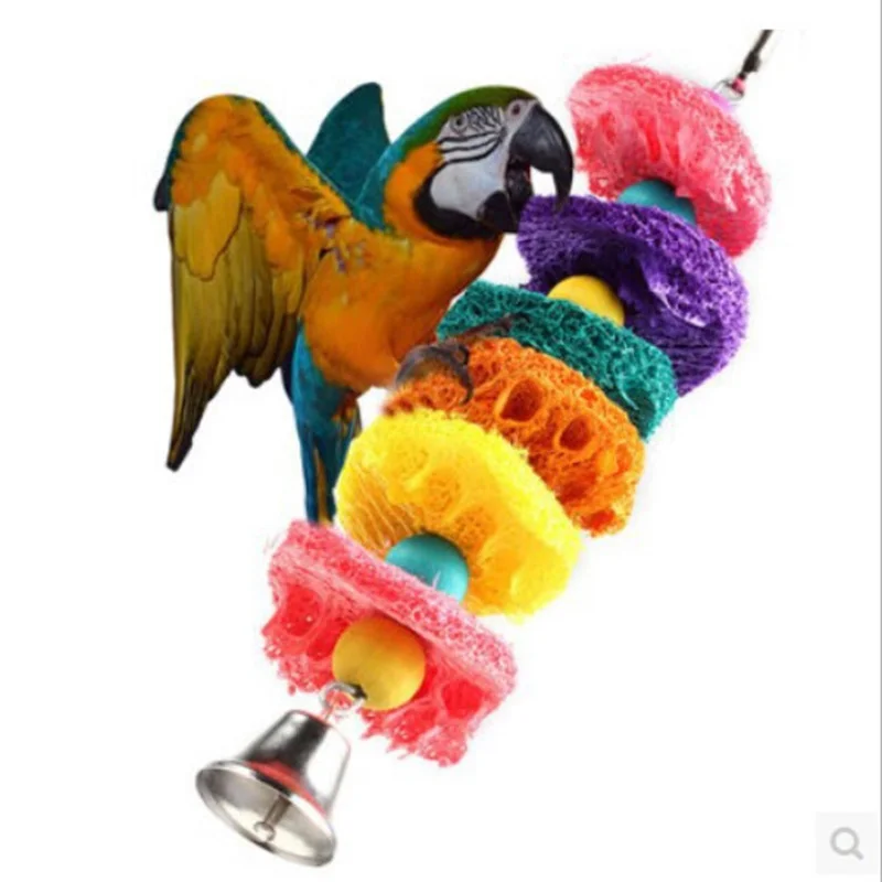 Bird Toys Parrot Cage Toys Cages Cockatoo Conure Loofah Sponge Bite-Resistant Handmade Parrot Toys
Bird Toys Parrot Cage Toys Cages Cockatoo Conure Loofah Sponge Bite-Resistant Handmade Parrot Toys