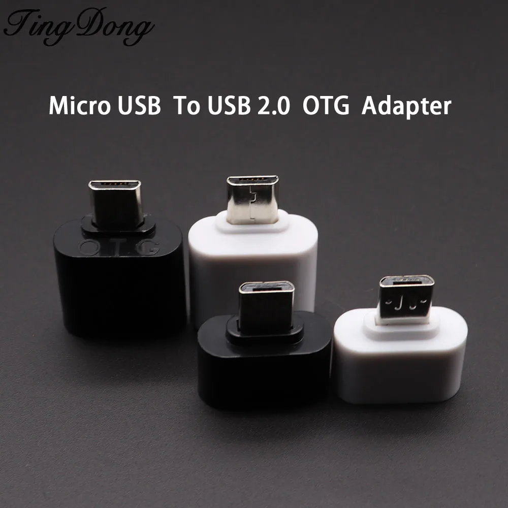 TingDong 2pcs new style OTG Cable USB OTG Adapter Micro USB to USB Converter for Tablet PC Android
TingDong 2pcs new style OTG Cable USB OTG Adapter Micro USB to USB Converter for Tablet PC Android