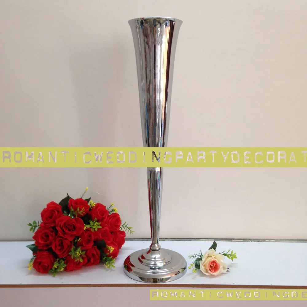 27.5" Silver or Gold Wedding Table centerpiece Flower vase Wedding Decoration 10PCS/LOT
27.5" Silver or Gold Wedding Table centerpiece Flower vase Wedding Decoration 10PCS/LOT