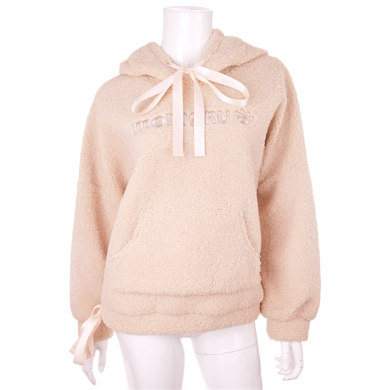Мягкие Толстовки KEQI Bobon21 с капюшоном вышивкой и надписью do a little cute очаровательные