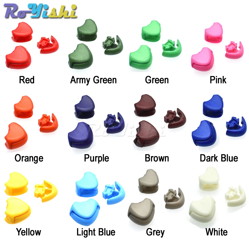 12pcs/pack Colorful Plastic Zipper Pull Cord Ends Lock Stopper For Paracord/Clothing
12pcs/pack Colorful Plastic Zipper Pull Cord Ends Lock Stopper For Paracord/Clothing
