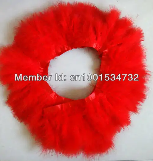 Free Shipping 10Yards 15-18cm width RED Marabou Feather trimming Turkey Feather trim for Skirt Dress customes
Free Shipping 10Yards 15-18cm width RED Marabou Feather trimming Turkey Feather trim for Skirt Dress customes