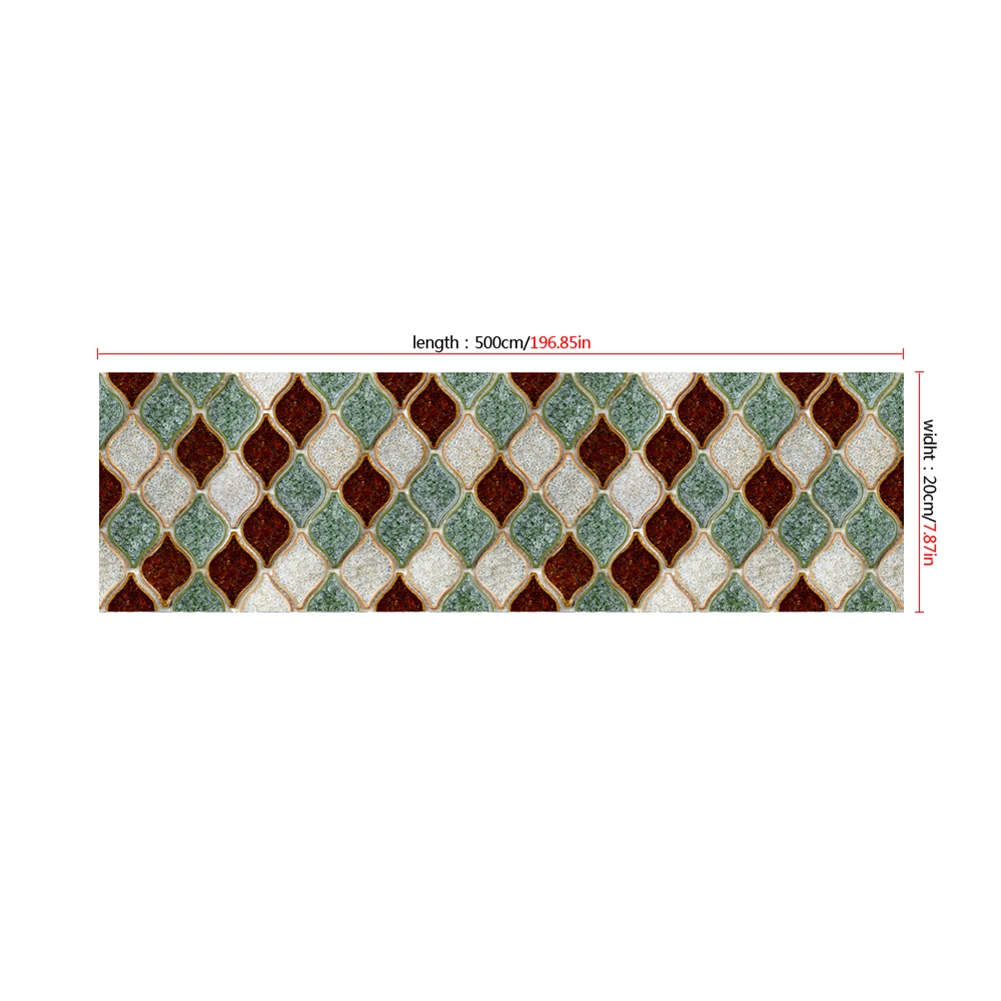 Anti-oil Waterproof Tile Decal PVC Kitchen Geometric Wall Sticker Self Adhesive Fashion
Anti-oil Waterproof Tile Decal PVC Kitchen Geometric Wall Sticker Self Adhesive Fashion