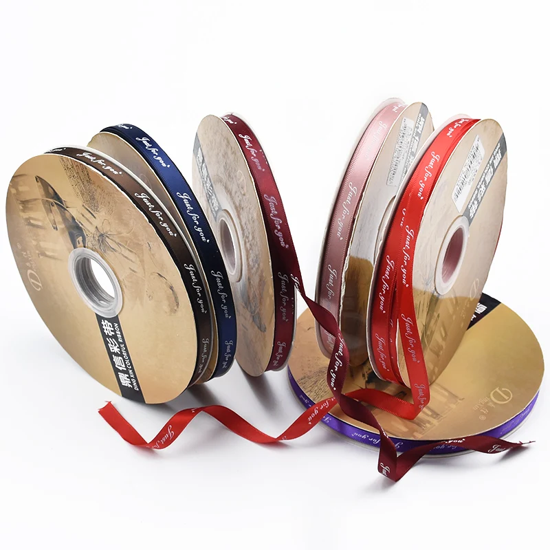 5 Meters 10mm Romantic Gifts Box Packaging Belt Printed "Just for You" Design Satin Ribbon Tapes DIY Sewing&Wrapping Accessories
5 Meters 10mm Romantic Gifts Box Packaging Belt Printed "Just for You" Design Satin Ribbon Tapes DIY Sewing&Wrapping Accessories