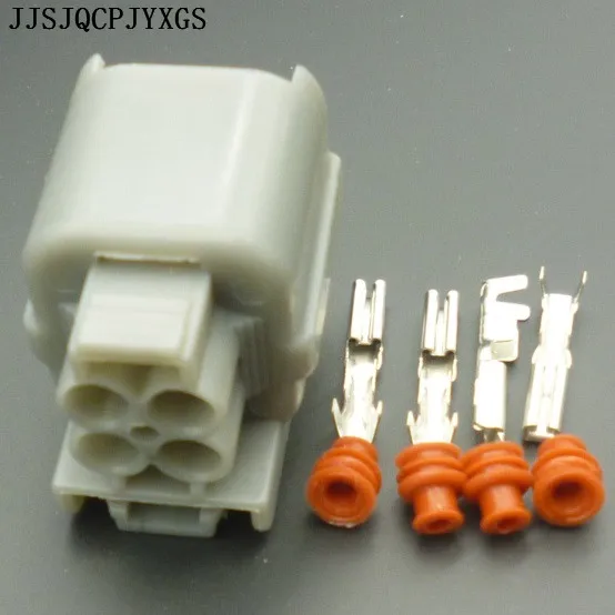 JJSJQCPJYXGS 100 Sets 4 Pin 6189-0132 6181-0073 Female Male Sealed Electrical Wire Connector For Honda B-Series O2 Sensor Plug
JJSJQCPJYXGS 100 Sets 4 Pin 6189-0132 6181-0073 Female Male Sealed Electrical Wire Connector For Honda B-Series O2 Sensor Plug