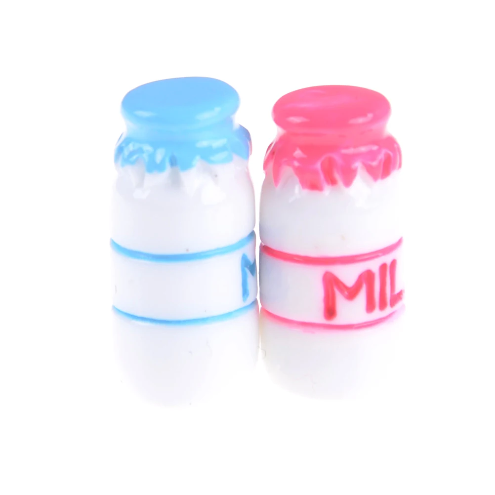 Random Color 2PCS New 1:12 Dollhouse mini milk bottles Furniture Miniature Doll accessories children baby gift Toy
Random Color 2PCS New 1:12 Dollhouse mini milk bottles Furniture Miniature Doll accessories children baby gift Toy