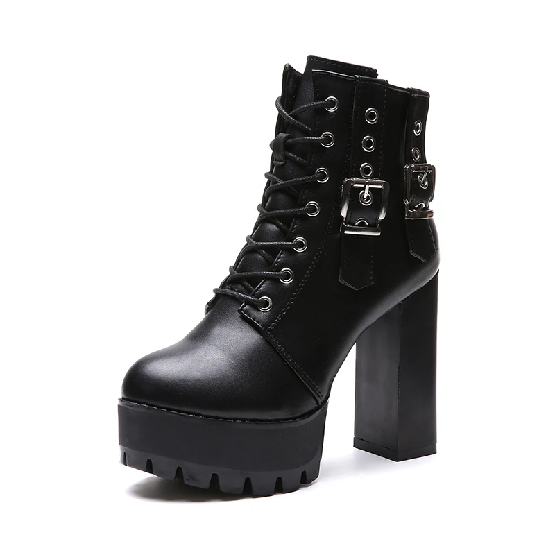 Europe and the United States autumn and winter new fashion 12CM high heels punk style sexy plus velvet high heel boots.
Europe and the United States autumn and winter new fashion 12CM high heels punk style sexy plus velvet high heel boots.