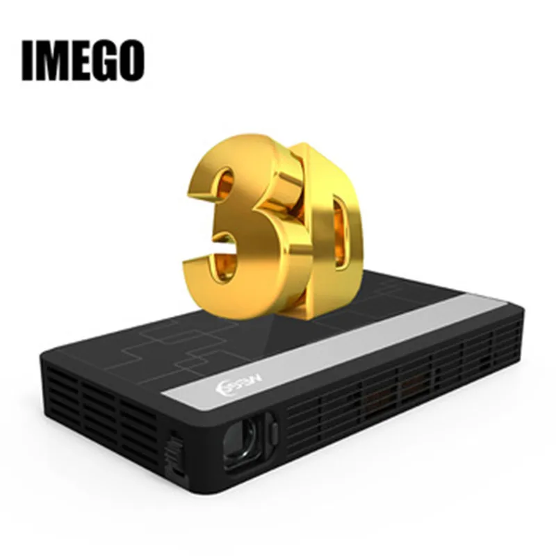 IMEGO проектор для домашнего кинотеатра 200 дюймов DLP затвора 3D 1080 P Full HD Android h Wi Fi Suppor
