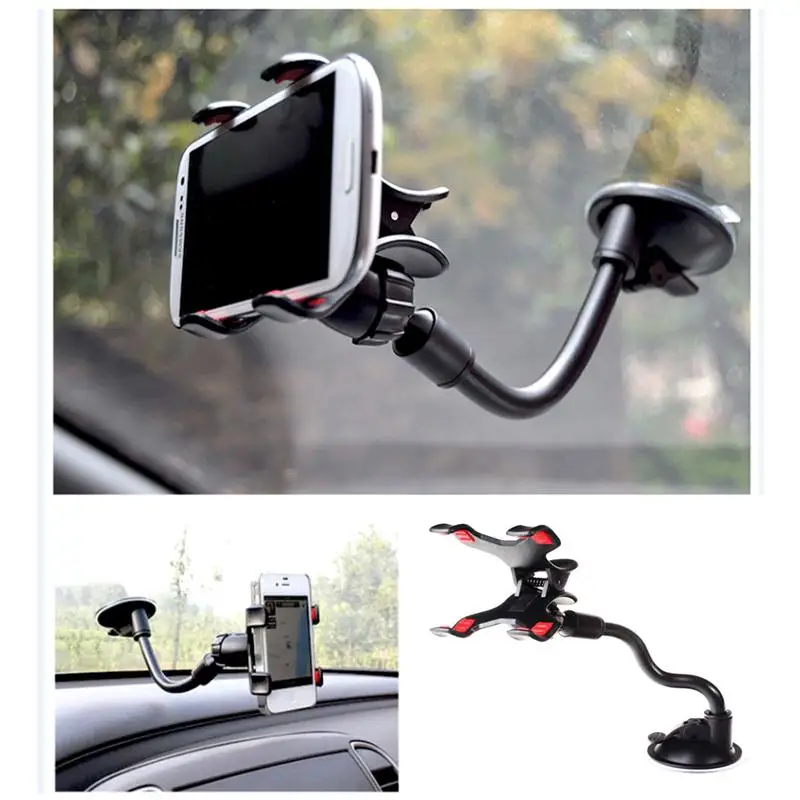Universal Long Arm Windshield Dashboard Cell Phone Car Mount Holder Vehicle Phone Clamp Mount with Strong Suction Cup
Universal Long Arm Windshield Dashboard Cell Phone Car Mount Holder Vehicle Phone Clamp Mount with Strong Suction Cup