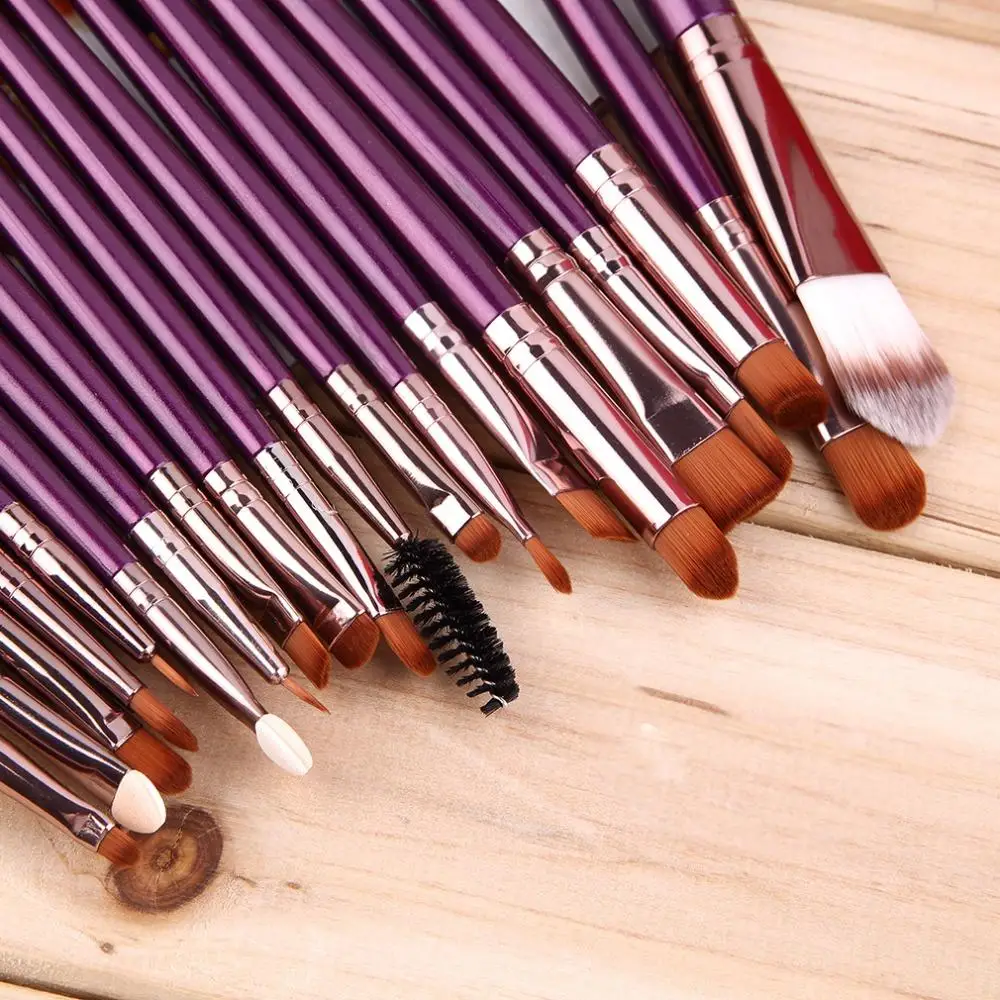 New Arrival 20 pcs Professional Makeup Cosmetic Blush Purple Brush with Coffee Hair Blusher,Foundation,Powder quality
New Arrival 20 pcs Professional Makeup Cosmetic Blush Purple Brush with Coffee Hair Blusher,Foundation,Powder quality