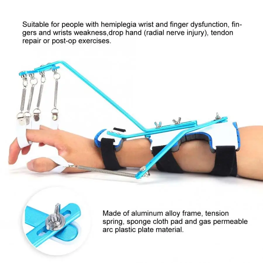 Braces Supports Correction Multifunctional Hands Finger Physiotherapy Training Wrist Finger Dynamic Orthotic Device Orthopedic
Braces Supports Correction Multifunctional Hands Finger Physiotherapy Training Wrist Finger Dynamic Orthotic Device Orthopedic