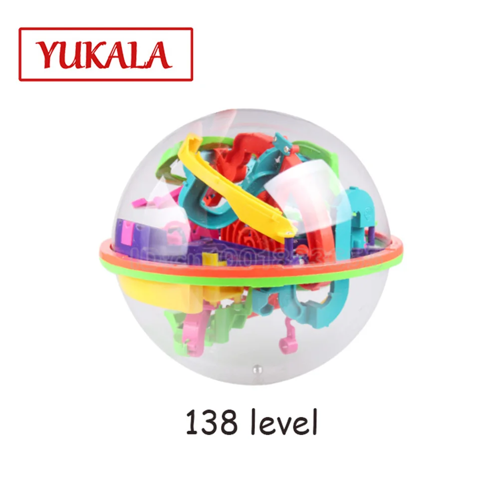 138 levels Magical Intellect Ball Maze 3D stereo Classic children 's learning and educational toys Puzzle Magic
138 levels Magical Intellect Ball Maze 3D stereo Classic children 's learning and educational toys Puzzle Magic