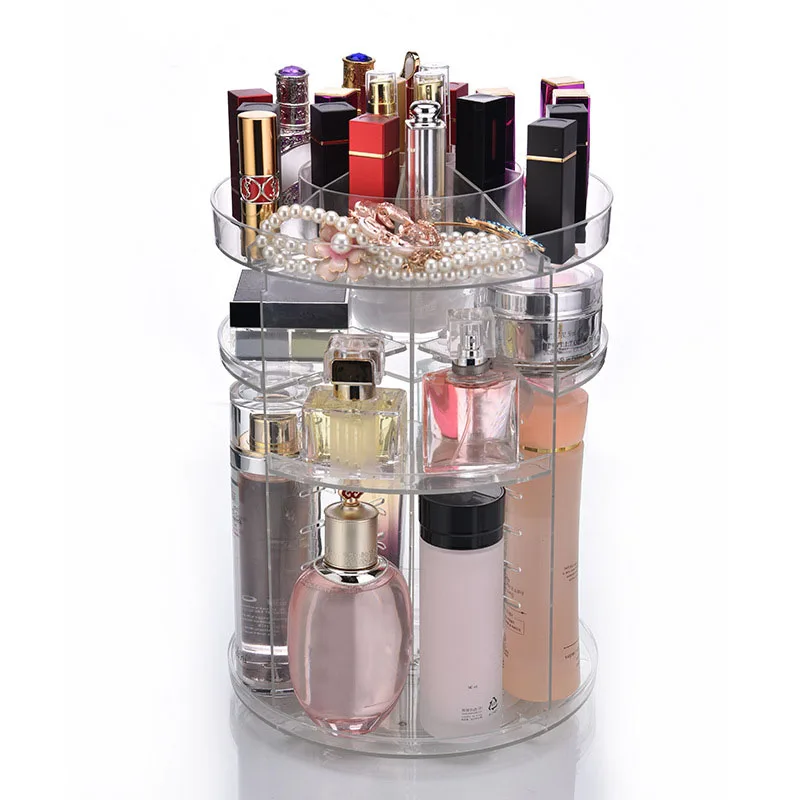 Clear Makeup Organizer Rotatable Cosmetic Jewelry Storage Holder for Lipsticks Eyeshadow Nail Polish @ME88
Clear Makeup Organizer Rotatable Cosmetic Jewelry Storage Holder for Lipsticks Eyeshadow Nail Polish @ME88