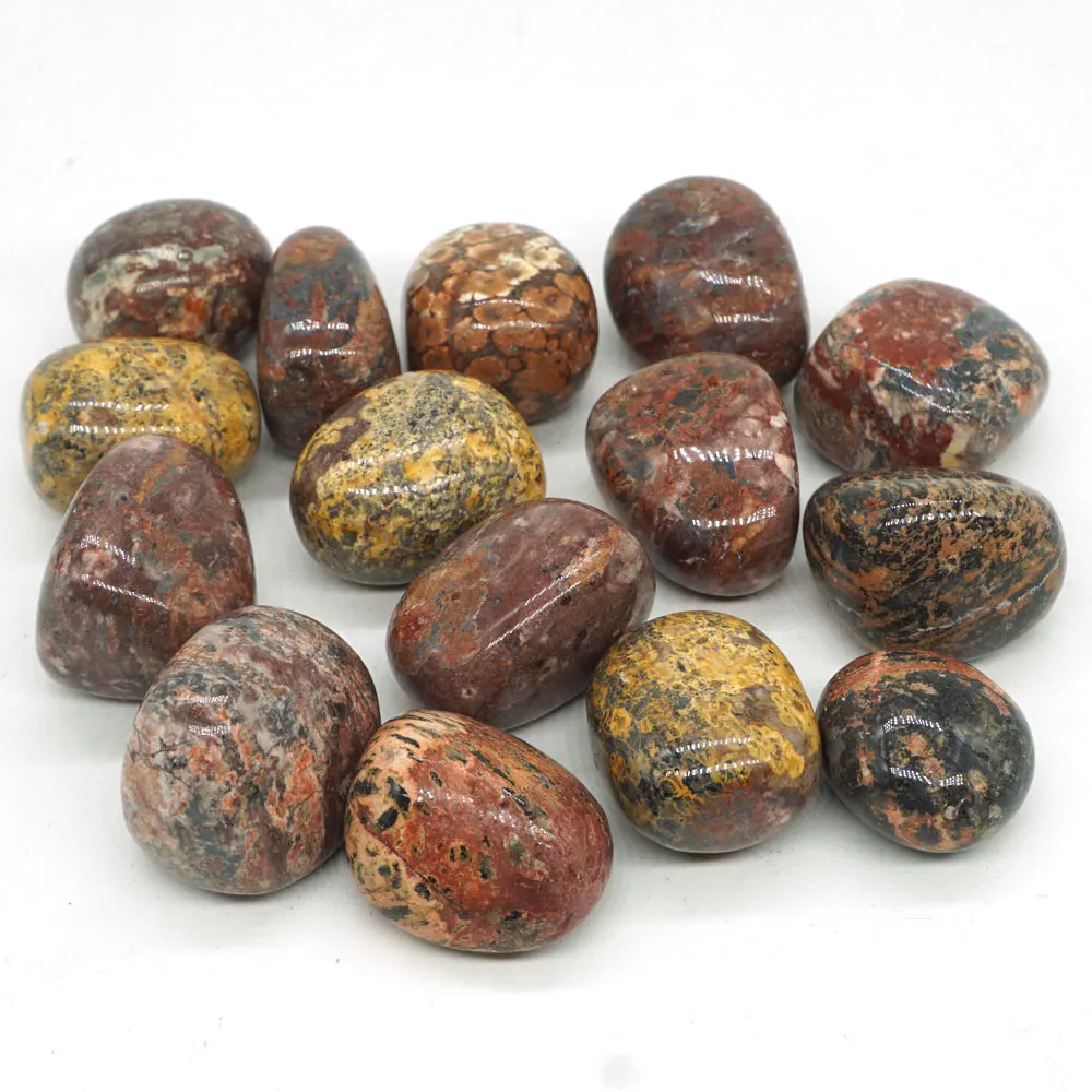 Natural Leopardite Jasper Tumbled Stone Gemstone Rock Mineral Crystal Healing Chakra Meditation Feng Shui Decor Collection
Natural Leopardite Jasper Tumbled Stone Gemstone Rock Mineral Crystal Healing Chakra Meditation Feng Shui Decor Collection