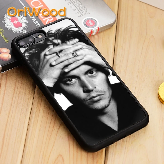 Чехол OriWood с изображением пиратов Карибского моря Джонни Депп для iPhone 5s 6s 7 8 plus X XR