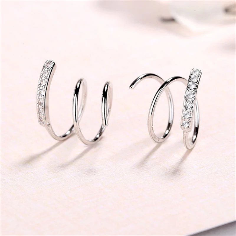 2019 Gothic Personality Earrings Woman Double Layers Wave Spring Pave Stones Safety Pin Stud Earrings SE763
2019 Gothic Personality Earrings Woman Double Layers Wave Spring Pave Stones Safety Pin Stud Earrings SE763