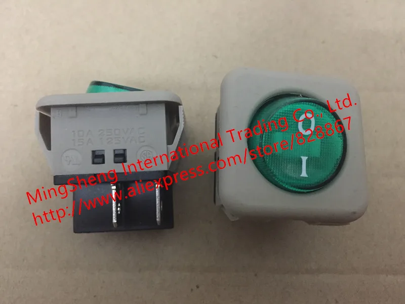 Original new 100% large rocker switch 15A high current four round light R21-22C-36 10A 250VAC 15A 125VAC
Original new 100% large rocker switch 15A high current four round light R21-22C-36 10A 250VAC 15A 125VAC