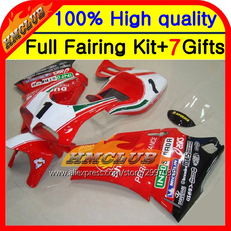 Корпус для DUCATI Red 1 #748 916 996 998 96 97 98 99 00 01 02 5HM53 96-02 1996 1997 1998 2000 красный белый черный 2001 2002 обтекатели
Корпус для DUCATI Red 1 #748 916 996 998 96 97 98 99 00 01 02 5HM53 96-02 1996 1997 1998 2000 красный белый черный 2001 2002 обтекатели