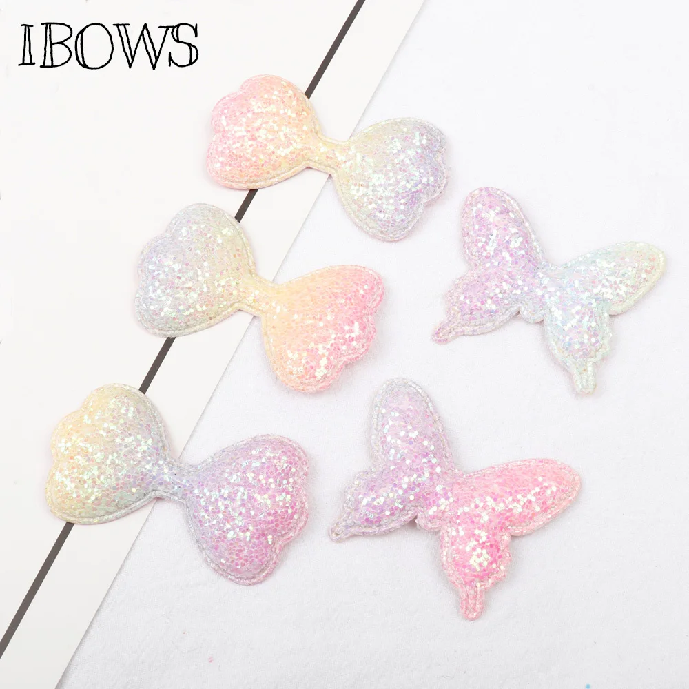 IBOWS 10Pcs Rainbow Gradient Appliques Chunky Glitter Padded Patches For DIY Girl Hair Clips Accessories Decorative Appliques
IBOWS 10Pcs Rainbow Gradient Appliques Chunky Glitter Padded Patches For DIY Girl Hair Clips Accessories Decorative Appliques