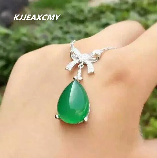 KJJEAXCMY boutique jewelry,Female natural green chalcedony pendant inlaid jewelry wholesale sterling silver S925
KJJEAXCMY boutique jewelry,Female natural green chalcedony pendant inlaid jewelry wholesale sterling silver S925