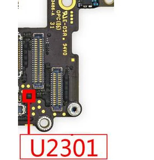 5-30 шт. U2301 для iPhone 6G и 6plus источник питания камеры IC 2 8 v трубка 4 pin | Электронные