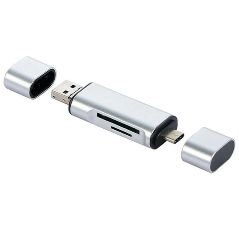 5-In-1 Mobile Phone Adapter Type C / Usb / Micro-Usb Sd Tf Memory Card Reader With Usb Female Interface Computer Supplies
5-In-1 Mobile Phone Adapter Type C / Usb / Micro-Usb Sd Tf Memory Card Reader With Usb Female Interface Computer Supplies
