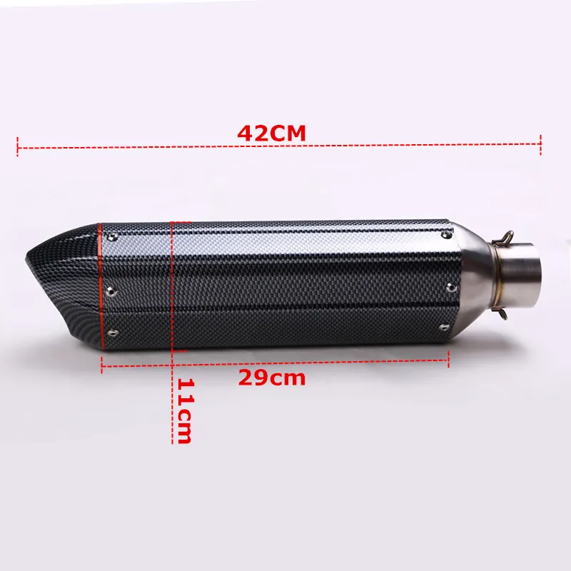 Motorcycle modified Scooter GY6 125cc 150cc contact middle pipe + muffler exhaust fit 157qmj 152qmi 4 Stroke engine slip on
Motorcycle modified Scooter GY6 125cc 150cc contact middle pipe + muffler exhaust fit 157qmj 152qmi 4 Stroke engine slip on
