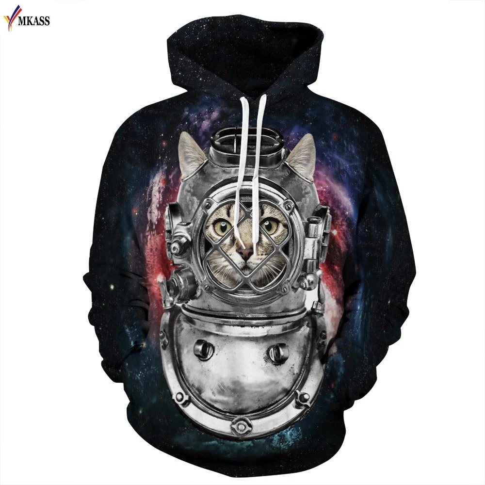 New Brand Arrival Men/Women Sweatshirts 3d Print Robot Cat Space Hooded Casual Europe America Fashion Tracksuits Hoody
New Brand Arrival Men/Women Sweatshirts 3d Print Robot Cat Space Hooded Casual Europe America Fashion Tracksuits Hoody