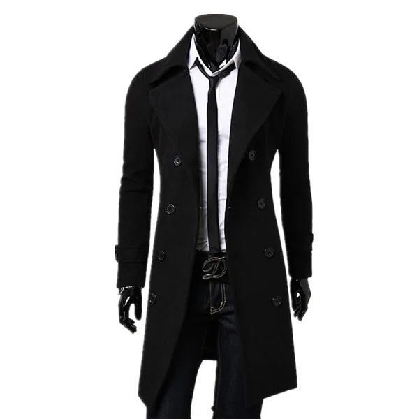 2015 Hot Sale New Fashion trench coat men Long Coat Suit Men Wool Coat Men Overcoat Outerwear
2015 Hot Sale New Fashion trench coat men Long Coat Suit Men Wool Coat Men Overcoat Outerwear