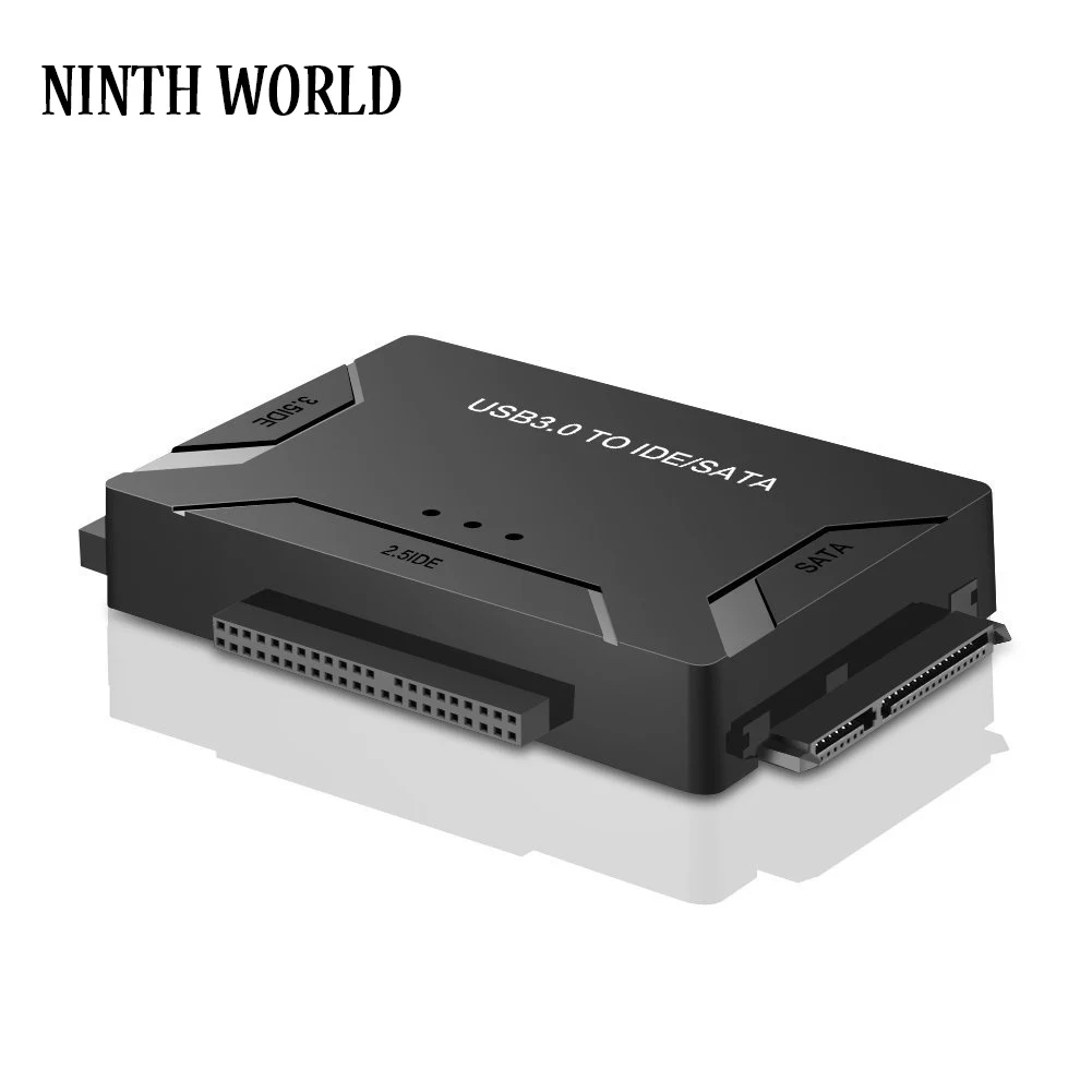 USB 3.0 To IDE/SATA Converter Hard Drive Adapter With Power Switch For 2.5"/3.5"SATA HDD/SSD & IDE HDD Drives Optical Drive
USB 3.0 To IDE/SATA Converter Hard Drive Adapter With Power Switch For 2.5"/3.5"SATA HDD/SSD & IDE HDD Drives Optical Drive