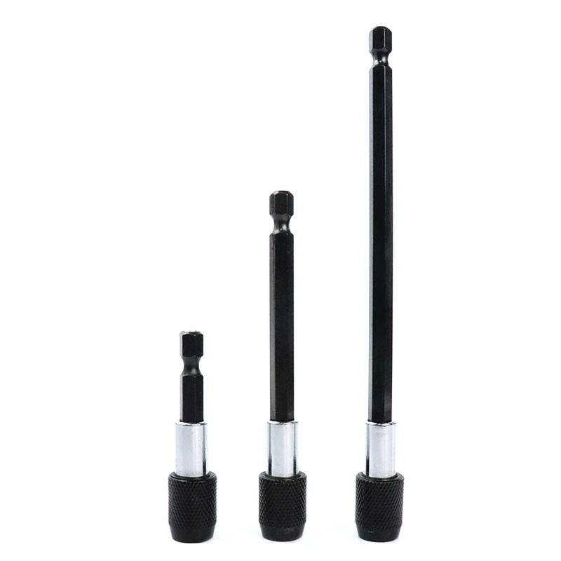 1/4'' Hex Shank Screwdriver Bit Extension Rod 60/100/150mm Magnetic Quick Release For Electric Screwdriver Holder Adapter Tools
1/4'' Hex Shank Screwdriver Bit Extension Rod 60/100/150mm Magnetic Quick Release For Electric Screwdriver Holder Adapter Tools