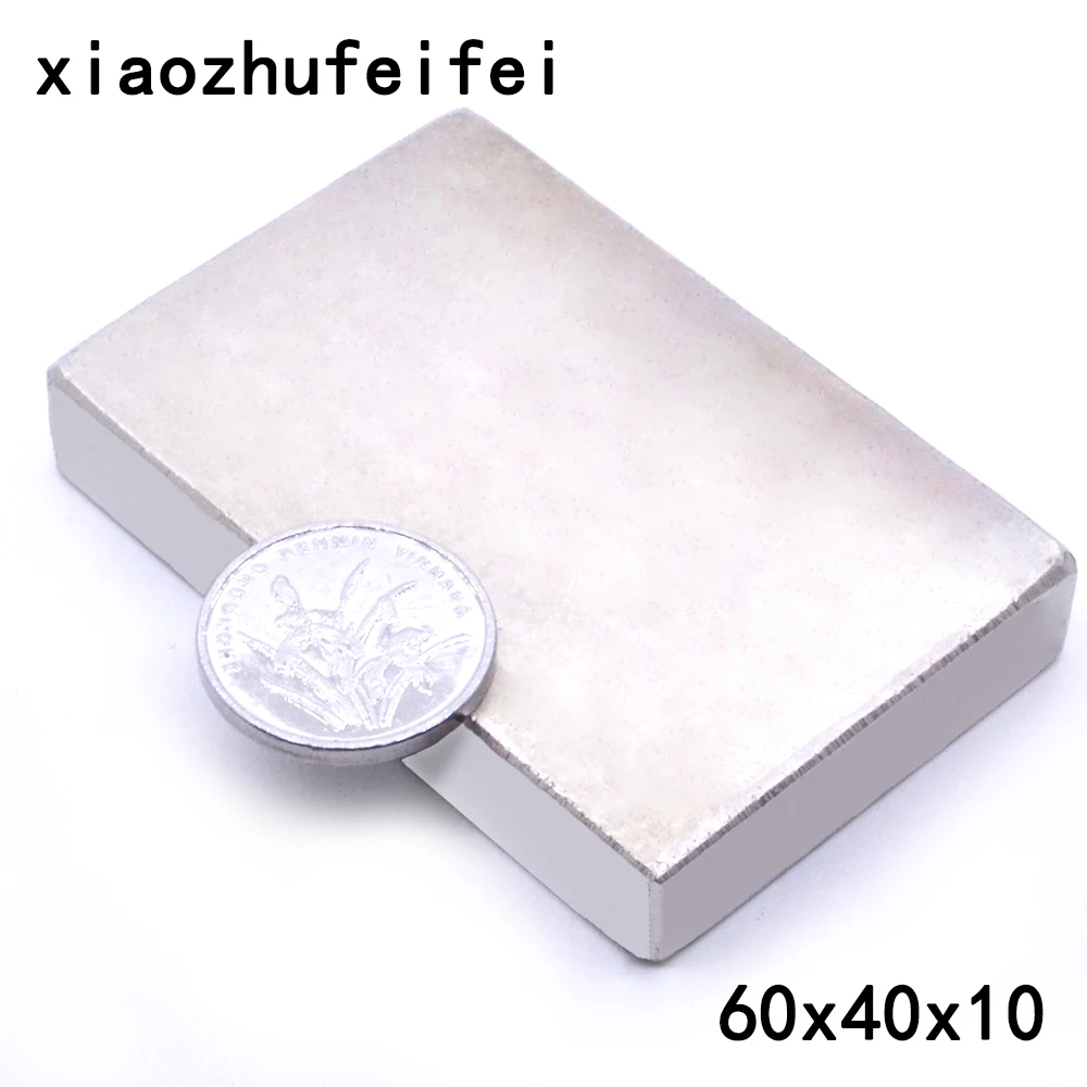 1pcs 60x40x10mm Super strong neo neodymium magnet 60x40x10, NdFeB magnet 60*40*10mm, 60mm x 40mm x 10mm magnets 60mmx40mmx10mm
1pcs 60x40x10mm Super strong neo neodymium magnet 60x40x10, NdFeB magnet 60*40*10mm, 60mm x 40mm x 10mm magnets 60mmx40mmx10mm