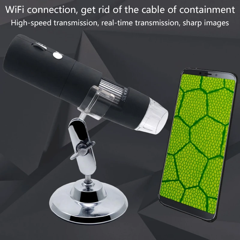 1080P WIFI Digital 1000x Microscope Magnifier Camera for Android ios iPhone iPad
1080P WIFI Digital 1000x Microscope Magnifier Camera for Android ios iPhone iPad