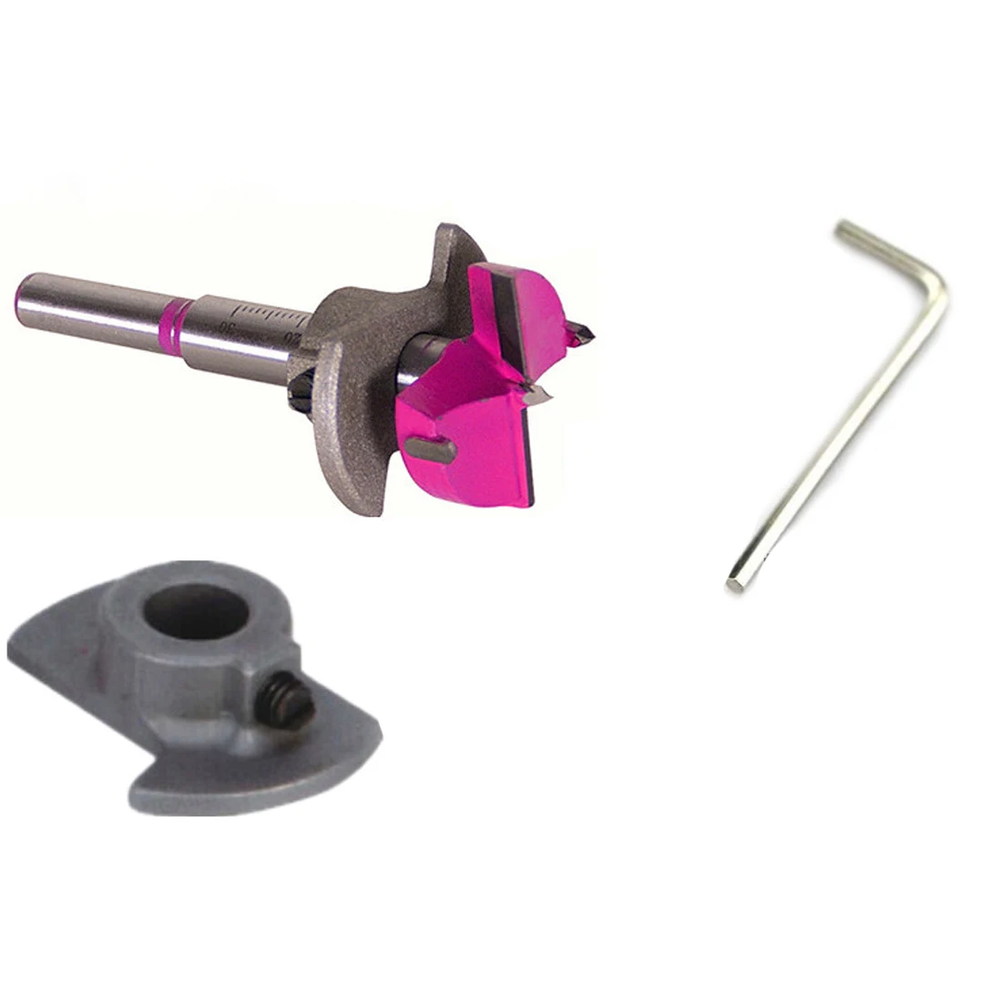 Hole Saw Woodworking Core Drill Bit Cemented Carbide 35mm Hinge Cutter Boring Bit Tipped Drilling Tool Color Random
Hole Saw Woodworking Core Drill Bit Cemented Carbide 35mm Hinge Cutter Boring Bit Tipped Drilling Tool Color Random