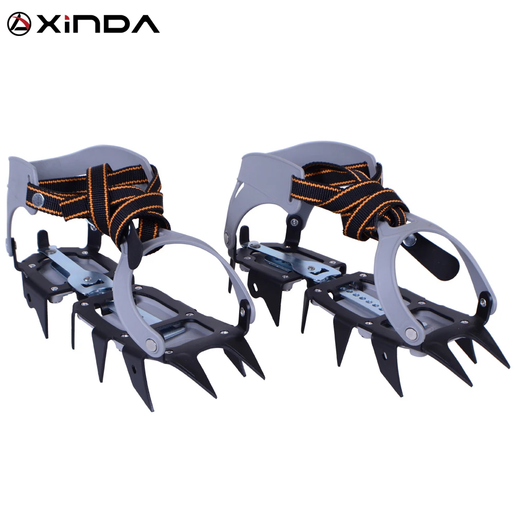 Xinda snow ice climbing snow anti-slip shoe cover outdoor climbing anti-skid shoe cover outdoor 12 tooth crampons
Xinda snow ice climbing snow anti-slip shoe cover outdoor climbing anti-skid shoe cover outdoor 12 tooth crampons