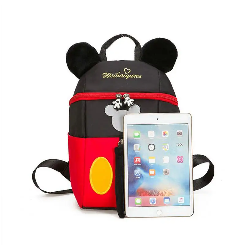 Новая детская сумка для детского сада детские школьные сумки с Микки из