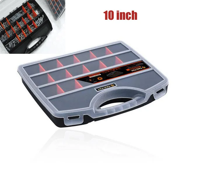 10-inch high-grade plastic parts boxes, storage compartments storage tools, electronic components storage box
10-inch high-grade plastic parts boxes, storage compartments storage tools, electronic components storage box