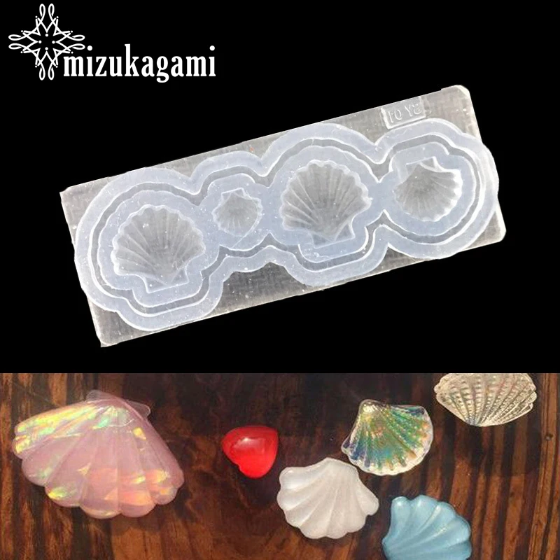 1pcs UV Resin Liquid Silicone Mold Big/Small Shell Shape Resin Molds For DIY Pendant Charms Making Jewelry Finding Accessories
1pcs UV Resin Liquid Silicone Mold Big/Small Shell Shape Resin Molds For DIY Pendant Charms Making Jewelry Finding Accessories